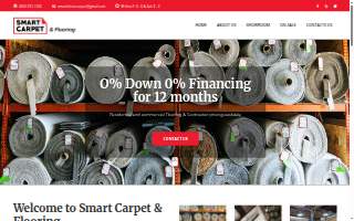 Smart Carpet & Flooring website
