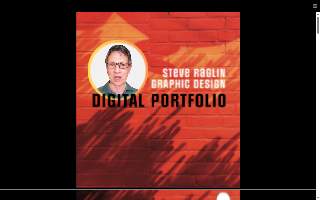 Steve Raglin Graphic Design website