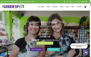The Green Spot Omaha website