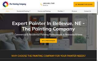 The Painting Company website