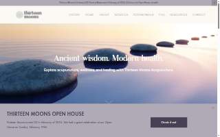 Thirteen Moons Acupuncture of Bellevue website