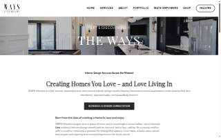 Ways Interiors website