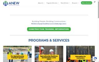 Anew In-Home Care LLC website
