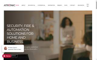 Atronic Alarms website
