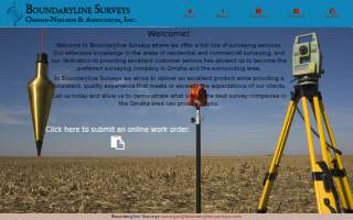 Boundaryline Surveys website