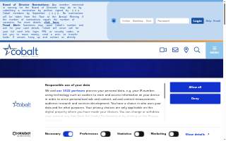 Cobalt Credit Union of Papillion website