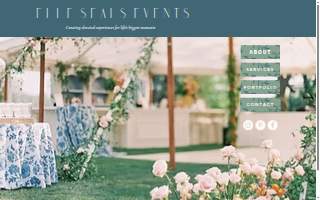 Elle Seals Events website