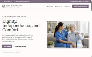 FlexCare Solutions website