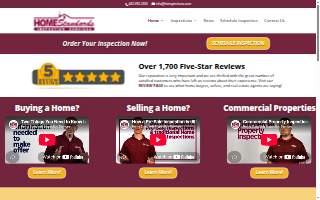 Home Standards Inspection Services website