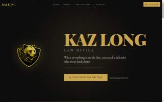 Kaz Long Law Office website