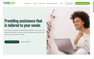 Leading Light Counseling website