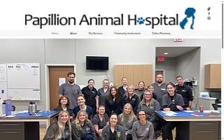 Papillion Animal Hospital website