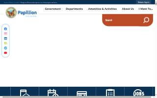Papillion Senior Center website