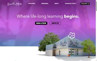 Sprouting Minds Daycare of Papillion website