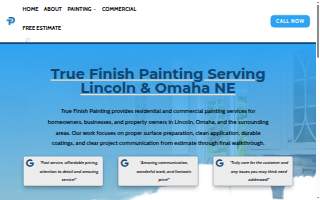 True Finish Painting LLC website