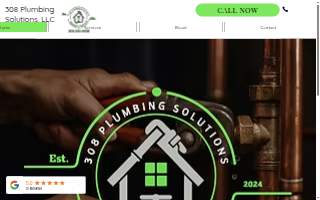 308 Plumbing Solutions website