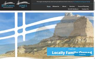 Bridgman Funeral Home and Cremation Service website