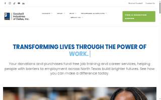 Goodwill - Retail Store and Donation Center of Palmetto Bay website