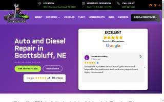 Panhandle Diesel and Automotive website