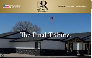 Reverence Funeral Parlor website