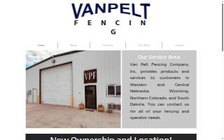 Van Pelt Fencing Company, Inc. website