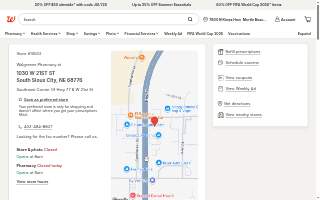 Walgreens website