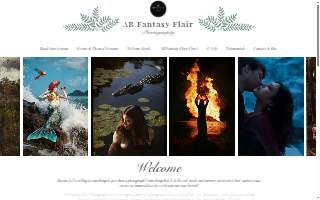 AB Fantasy Flair Photography website