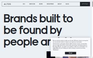 Altos website
