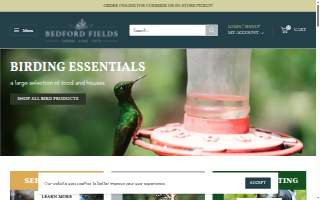 Bedford Fields website