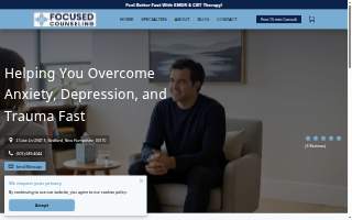 Focused Counseling Services website