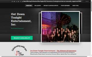 Get Down Tonight Entertainment website