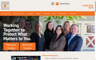 HPM Insurance website