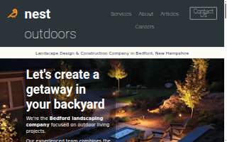 Nest Outdoors website