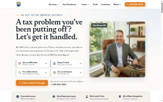 NH Tax Advisors website