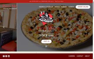 Pizza Mia website