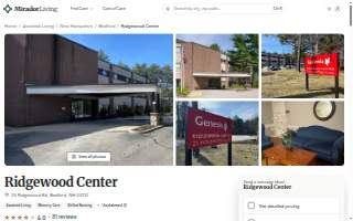 Ridgewood Center website