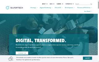 SilverTech, Inc. website