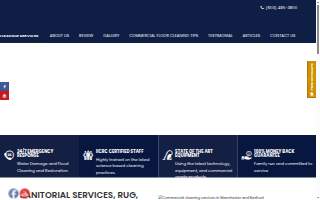 Stearns Cleaning website