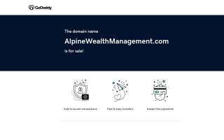 Alpine Wealth Management website