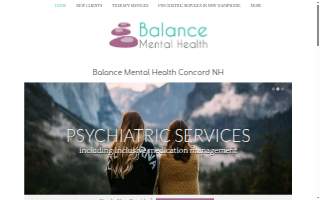 Balance Mental Health P.L.L.C. website