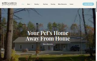 Brookwood Pet Resort website