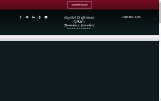 Capitol Craftsman Romance Jewelers website
