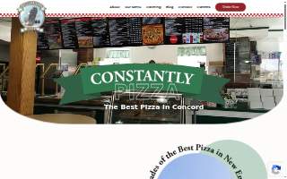 Constantly Pizza website