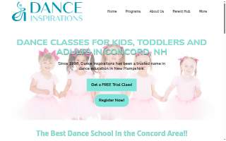 Dance Inspirations website