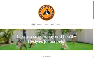 Healthy Pets NH website