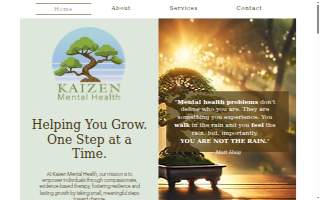 Kaizen Mental Health website