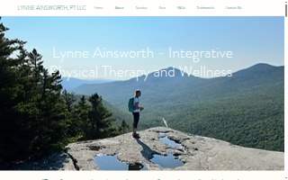 Lynne Ainsworth, PT LLC website