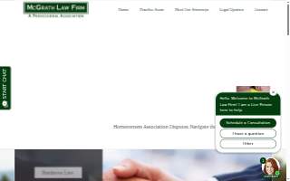 McGrath Law Firm website