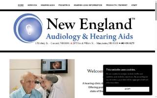 New England Audiology PLLC website