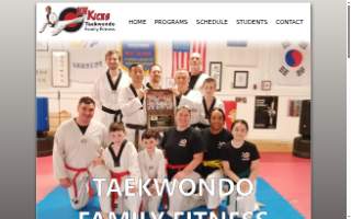 NH Kicks Taekwondo Family Fitness website